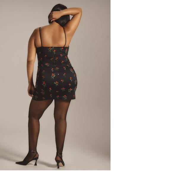 Anthropologie The Brynne 3D Spaghetti-Strap Dress by Maeve size 16w new with tag - Picture 3 of 8